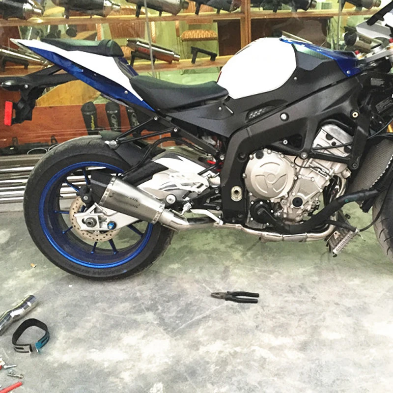 Глушитель из углеродного волокна для выхлопных газов мотоцикла