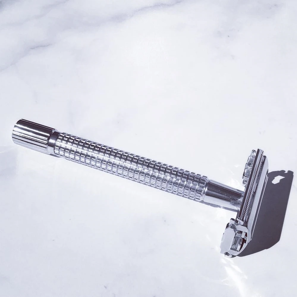 Бритва HAWARD мужская с двойной оправой безопасная матовая ручная бритва длинной