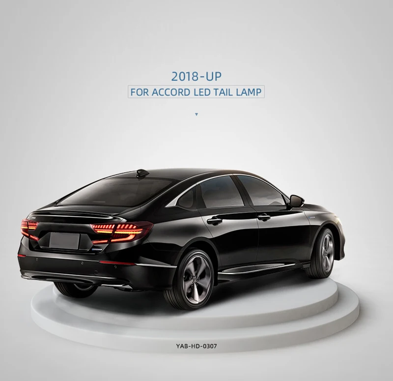 

Задний фонарь для автомобиля Honda Accord X G10 2018-2020, светодиодные задние фонари, противотуманные фары, дневные ходовые огни, тюнинг, автомобильные...