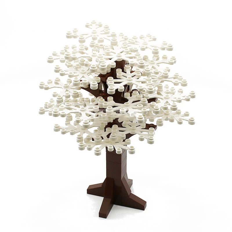 

Feleph Single Sale 16cm Tree Plant Grass Parts Building Blocks Accessories Scene Bricks Model Educational Toys Kids