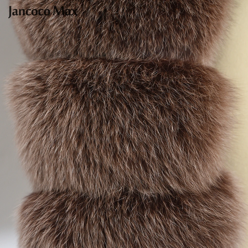 

New Design Real Fox Fur Women's Fur Coats Winter Fur Jackets Short Style Fashion Coat Natural Fur Fluffy S7841