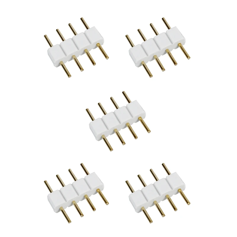 10 шт. 4 Pin разъем адаптера для RGB светодиодный SMD светодиодные полосы полоса