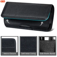 belt clip holster universal phone pouch for samsung galaxy s3 s4 s5 s6 edge s7 s8 s9 plus s10 lite case oxford cloth bag cover