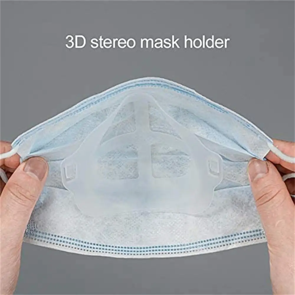 Unisex 1/5/10PCS Reusable Dustproof 3D Mask bracket high quality Accessories Prevent mirror fogging Breathe more smoothly | Дом и сад
