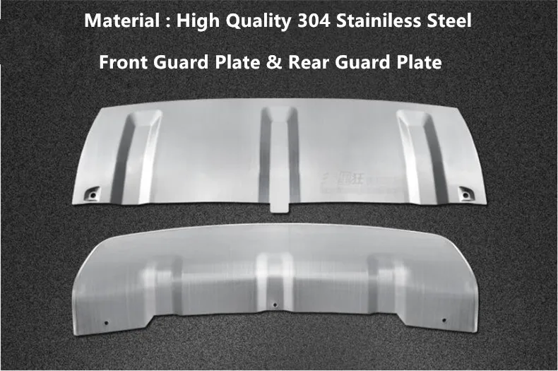 Накладка на передний и задний бампер для Land Rover Discovery Sport 2015-2019 защита от ударов