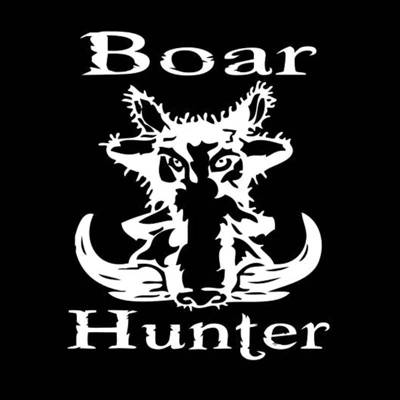 Охотник на кабанов для Авто/бампера/окна виниловая наклейка наклейки DIY Декор CT1093