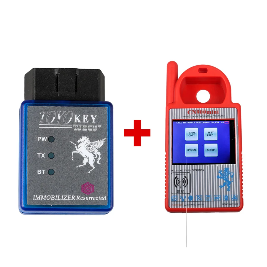 Новейший мини транспондер CN900 Plus TOYO Key OBD II Pro для чипов 4C 46 4D 48 G H|transponder key programmer|key