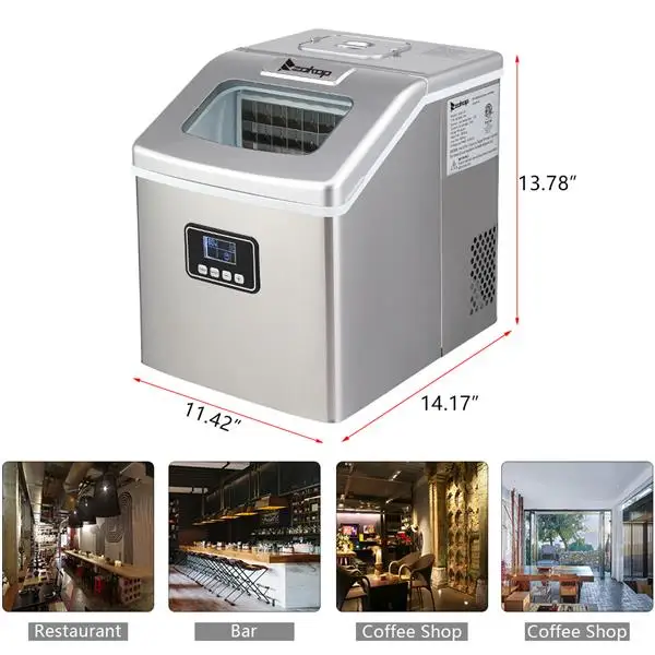 US Warehouse формователь кубиков льда машина Портативный генератор кулер 120W115V