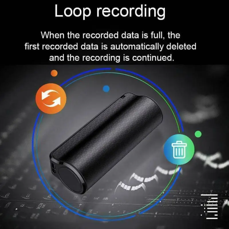 

Best Q70 Recording Device Voice Activated Recorder 8GB/16GB/32GB Magnetic Noise Reduction Audio MP3 Player Digtal HD Mini Record