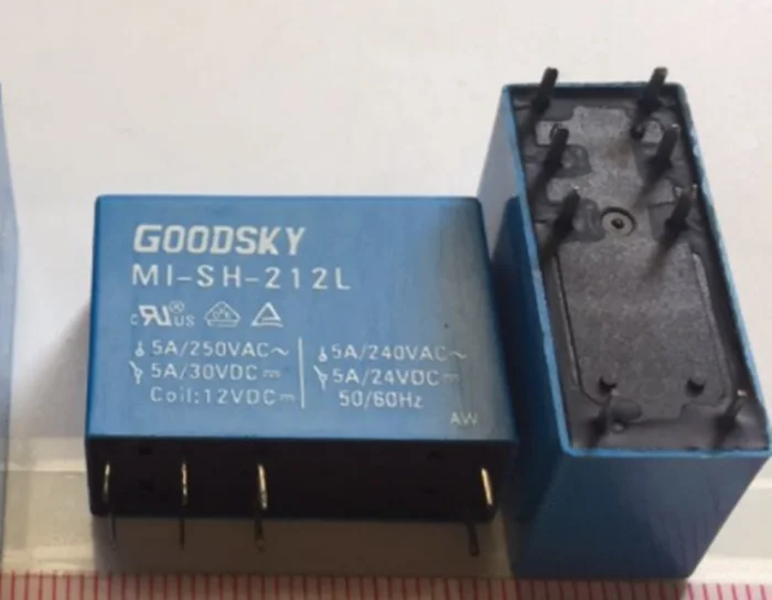 

2 шт./лот новый оригинальный MI-SH-212L MI-SH-212 8-pin 5A