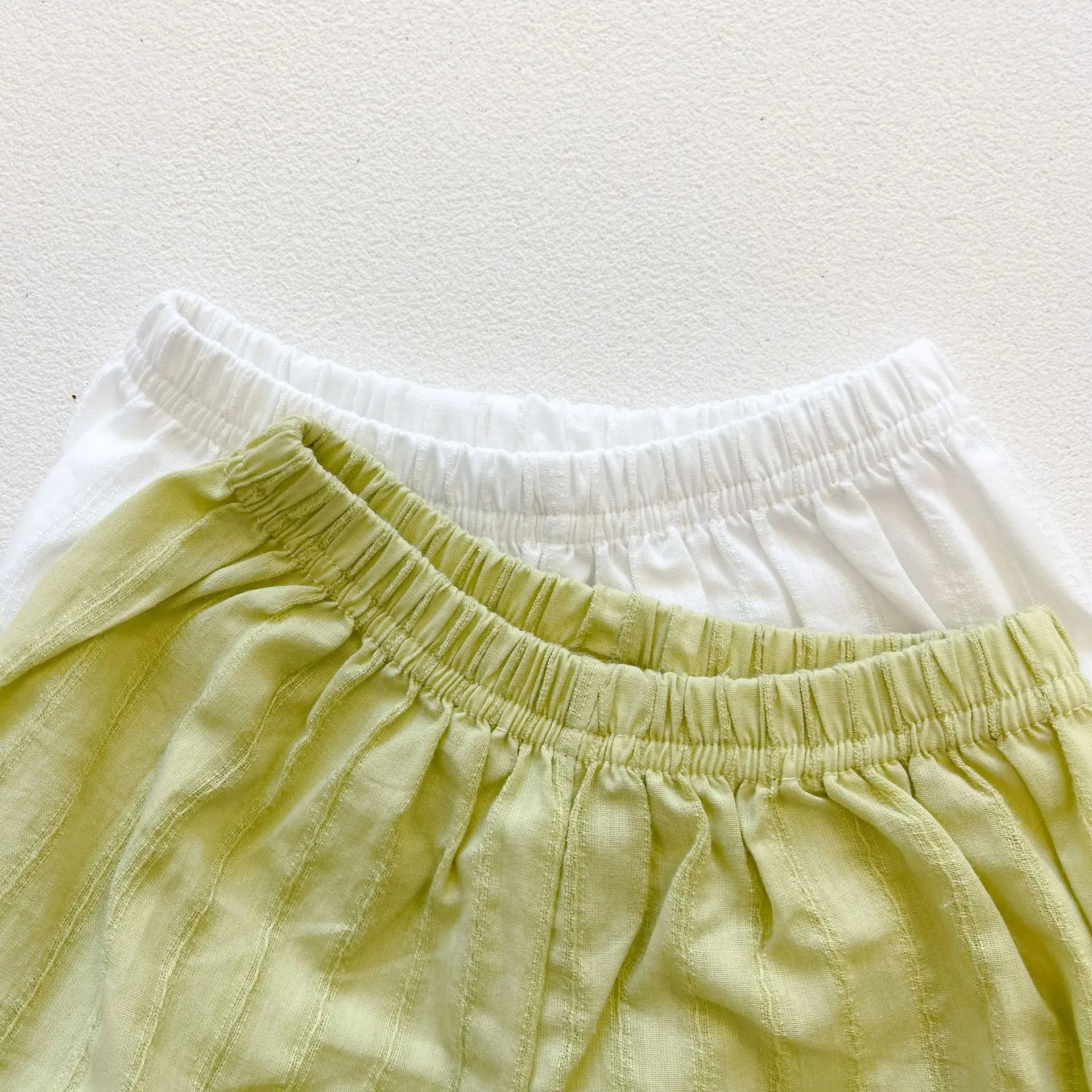 Летняя одежда для девочек платье на бретельках + шорты комплект из 2 предметов