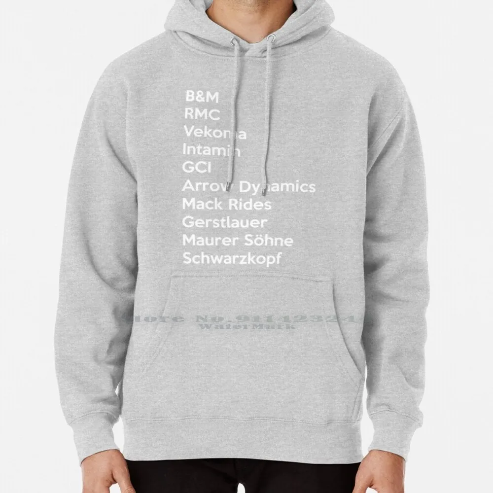 

Rollercoaster Manufacturers Hoodie Sweater 6xl Cotton Rollercoasters Theme Parks Women Teenage Big Size Pullover Sweater 4xl