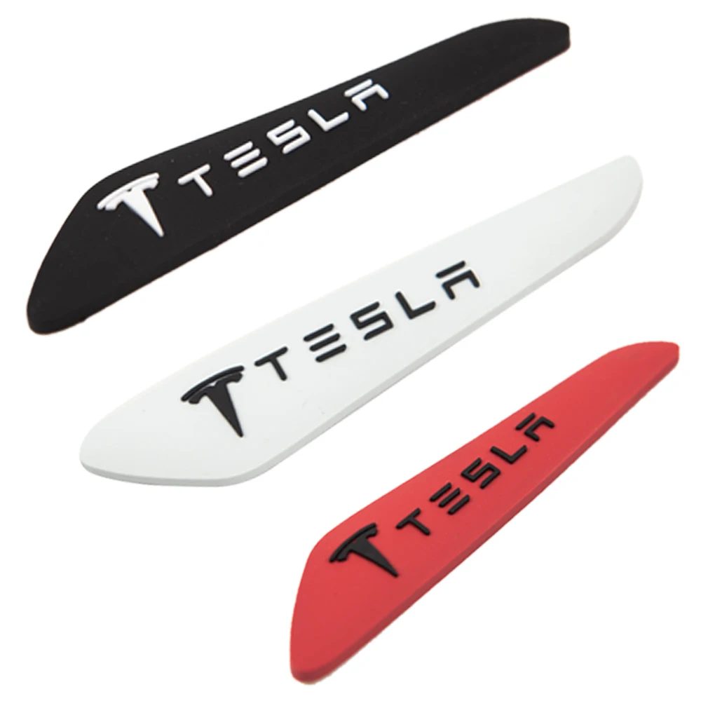 Двери автомобиля протектор для Tesla модель 3 боковой двери бампера боковая полоса