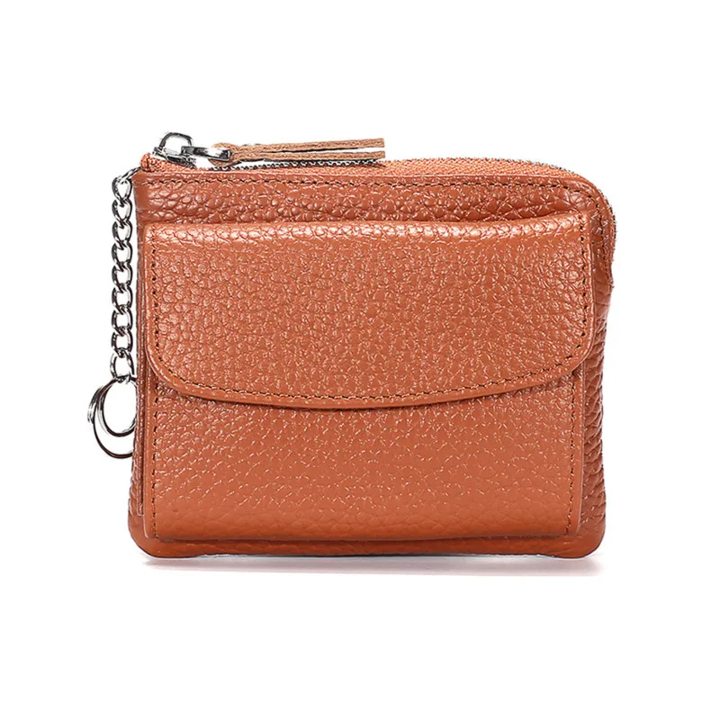 Женский кошелек Feamle кожаные кошельки из натуральной кожи женские цепь мини сумка