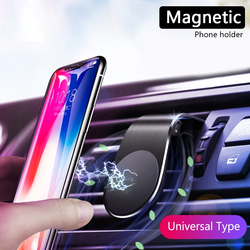 Автомобильная Подставка для смартфонов voiture Магнитный лобовое стекло L форма