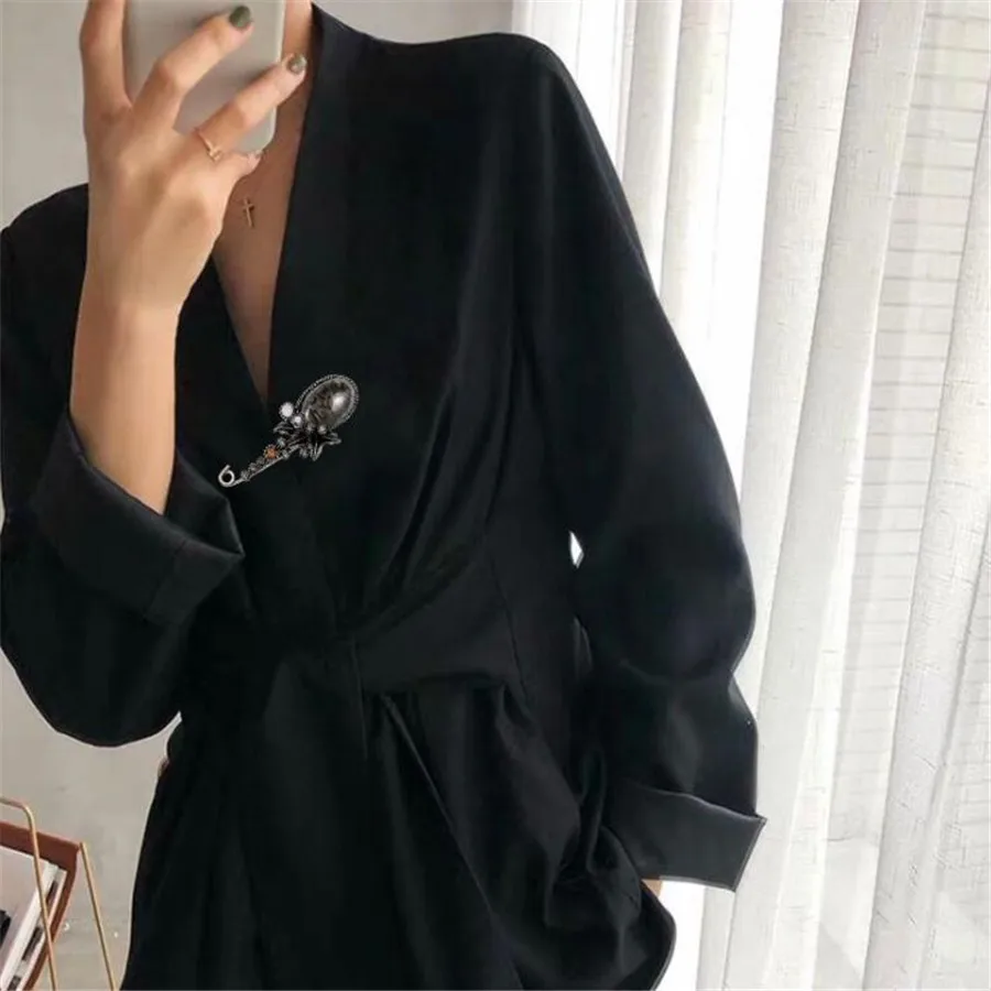 Новые увеличенные разноцветные аксессуары Стразы для пальто Мужская и женская