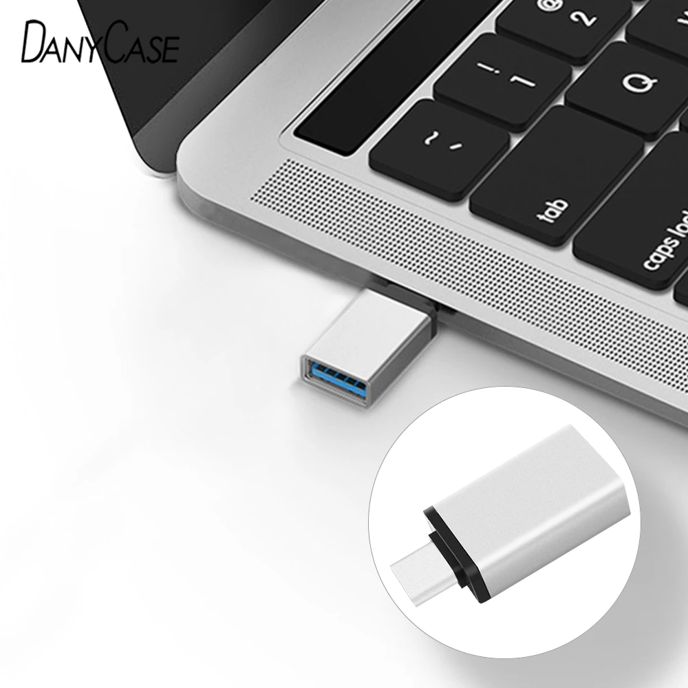 Тип C до USB 3 0 адаптер преобразователь OTG для Macbook Pro Air Xiaomi Mi5 Mi6 Huawei Samsung мыши