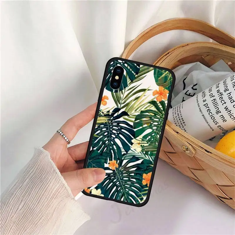 

Retro Flower fashion art pattern Phone Case for iPhone 11 12 pro XS MAX 8 7 6 6S Plus X 5S SE 2020 XR luxury brand shell