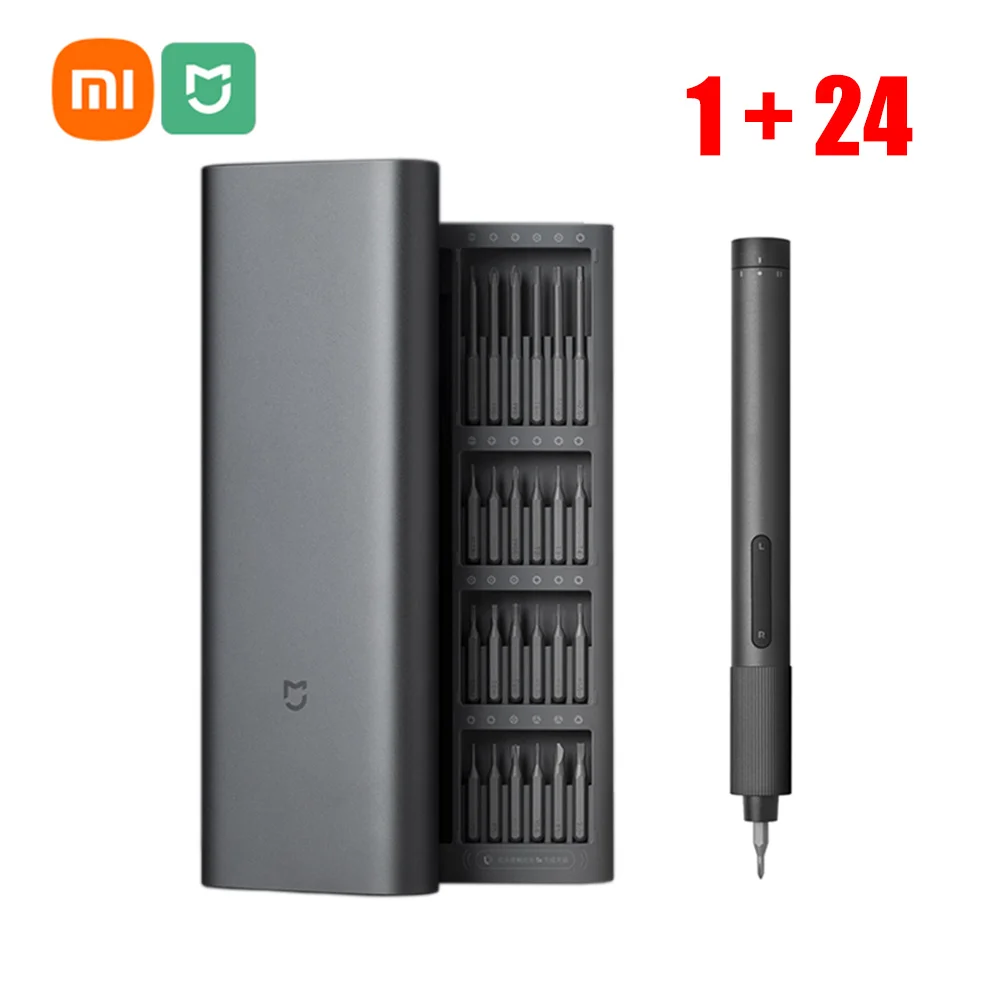 Отвертка электрическая Xiaomi Mijia 1 + 24 в комплекте прецизионное оборудование