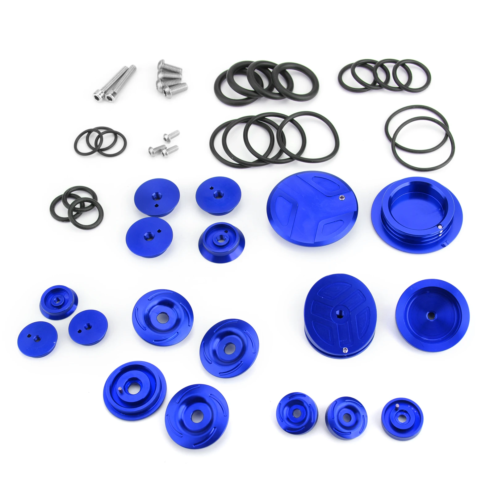 

Artudatech 18PCS For BMW R1200GS LC/ADV 2013 2014 2015 2016 2017 2018 2019 Alu Frame Hole Cover Caps Plugs Decor Set Motorcycle