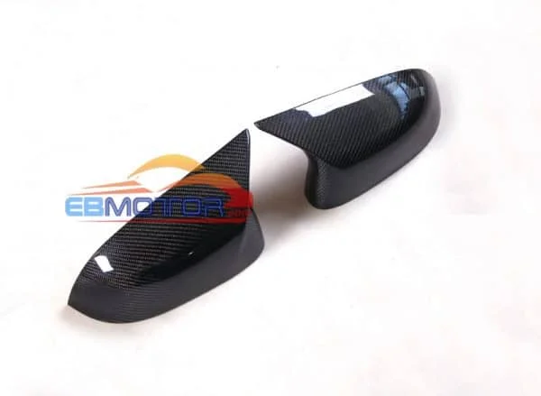 Зеркальные крышки из настоящего углеродного волокна 1 пара для Bmw X3 X4 X5 X6 G01 G02 G05 G06