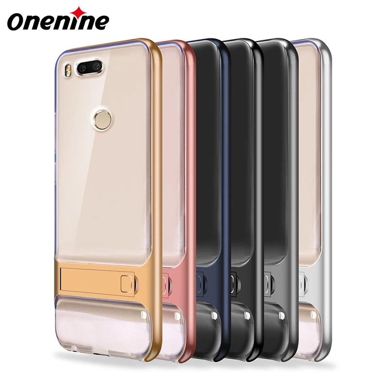 Чехлы на заднюю крышку мобильного телефона для Xiaomi mi 5X mi A1 Xiao mi 5X mi A1 силиконовый чехол 3D Kickstand 360 Защитный Чехол Броня Coque