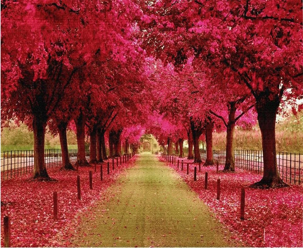 Большие пользовательские обои beibehang скандинавский простой фон в виде красного