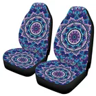 Чехлы для автомобильных сидений KEGAN, мандала, индийские хиппи, богемные, из полиэстера, подходят для большинства автомобилей, для Housse Voiture Peugeot Partner Nissan