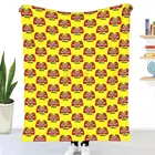 Фланелевое покрывало с 3D принтом, покрывало для дивана