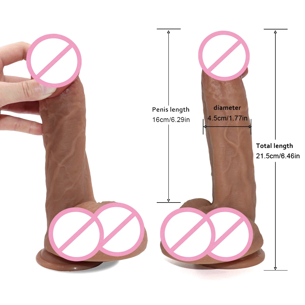 GaGu реалистичный пенис супер огромный большой фаллоимитатор с присоской без