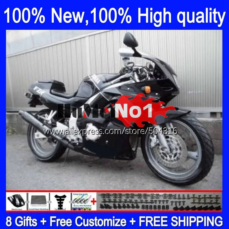 

FZR250RR For YAMAHA FZR250 FZRR FZR 250 R RR 250R 147MC.47 FZR-250 90 91 92 93 FZR250R 1990 1991 992 1993 Fairings Black grey