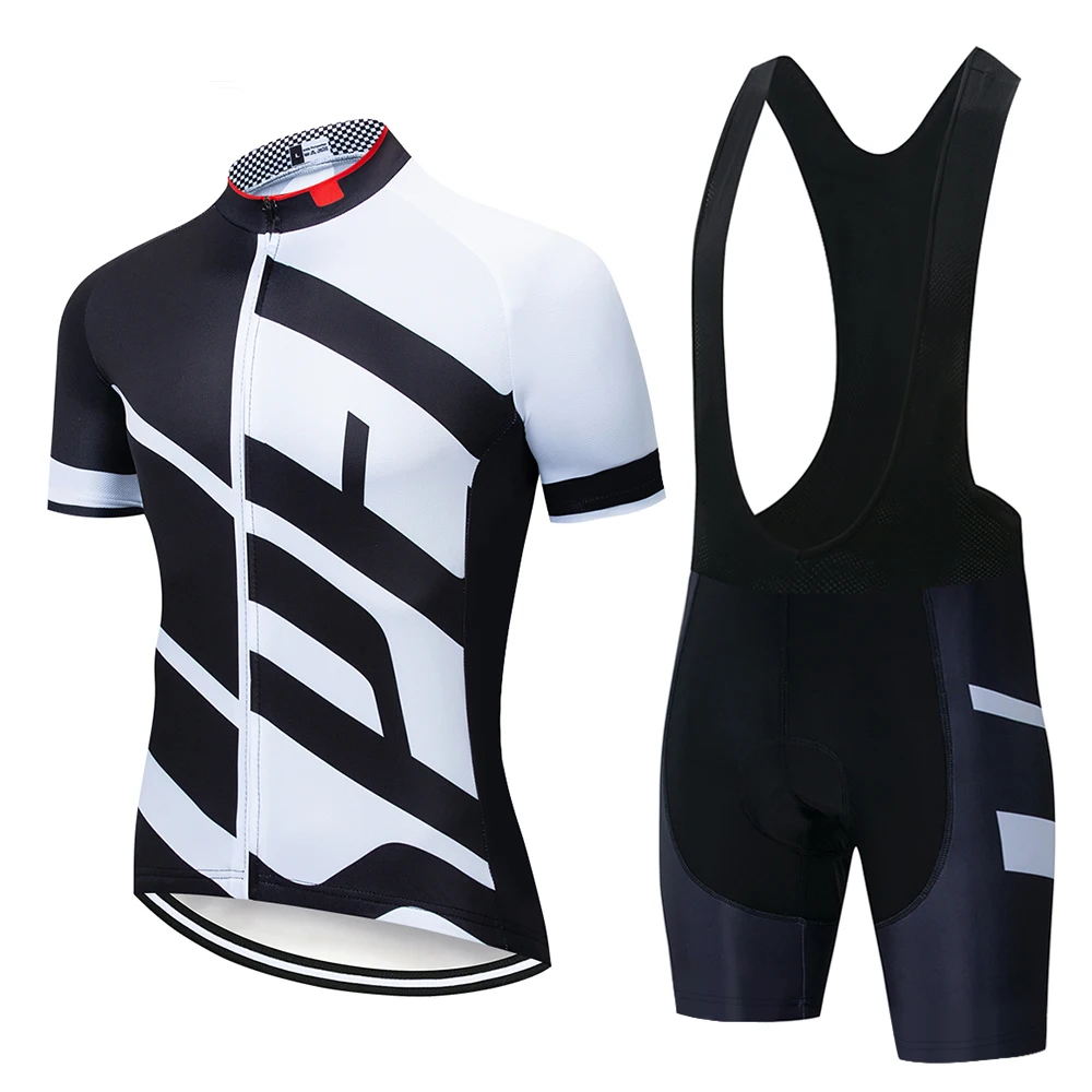 

Men's Professional Cycling Jersey Set Mountain Bike Clothing, Bicycle Wear, Maillot, 5 Colors, 2020 New