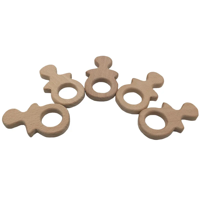 DIY креативные игрушки детские в форме соски деревянные прорезыватели пищевая