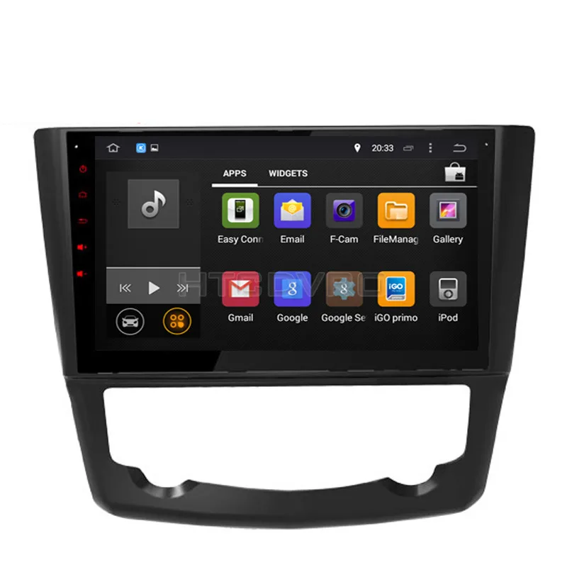 Автомобильный DVD плеер YMODVHT 10 1 дюйма Восьмиядерный 4 Гб + 32 ГБ Android 9 0 для Renault Kadjar 2015