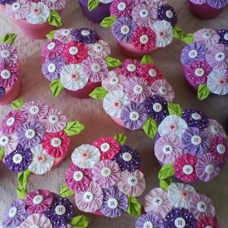 4/8pcs 25*20cm High Quality Mixed Style Floral Printed 100% Cotton Fabric DIY Sewing Material Kids Children Doll Patchwork Cloth | Дом и сад