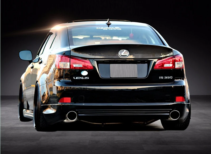 Задний багажник из углеродного волокна утиный спойлер заднее лобовое стекло