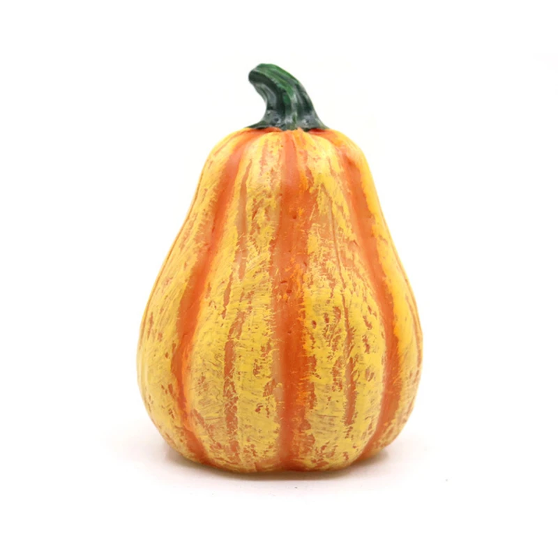 Искусственное аквариумное украшение в виде тыквы домик альтернативное для