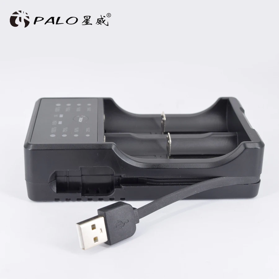Palo USB умное зарядное устройство светодиодный дисплей зарядное устройство для Ni-MH Ni-CD A AA AAA SC аккумуляторная батарея 3,7 в литий-ионный аккумулятор 18650