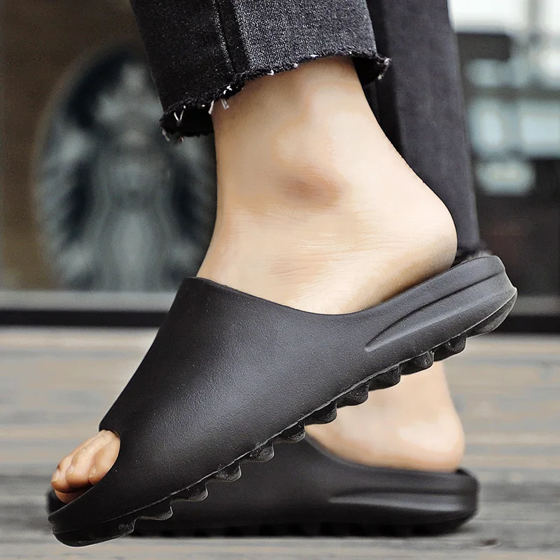 

Men's Shoes 2021summer New Plus Size Comfort Couple's Open Toe Shoes Light Weight Indoor Outdoor Causal Fashion Mens Slippers