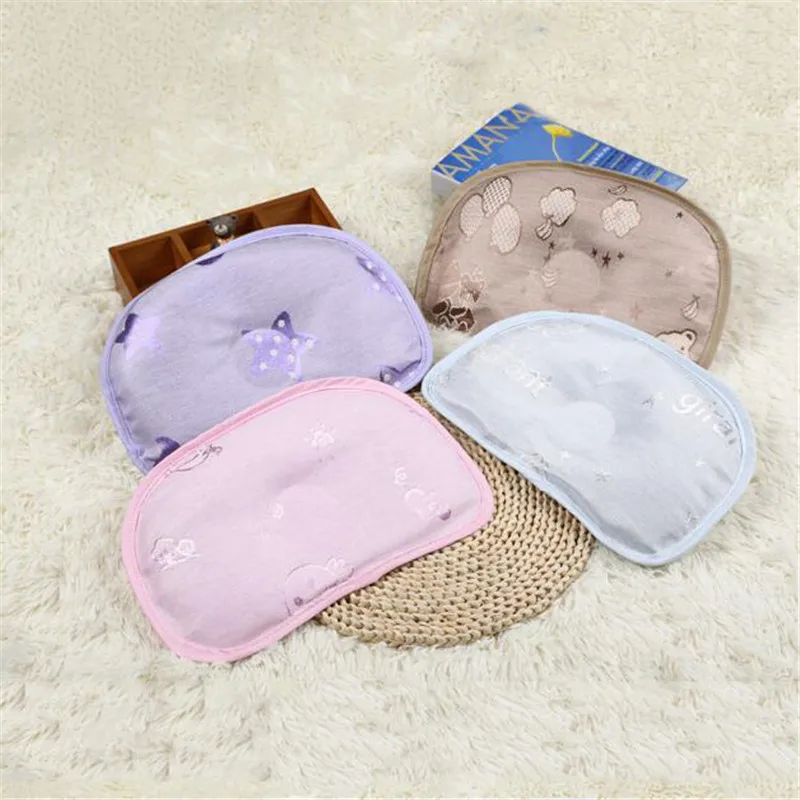 

New Arrival Anti-Head Shape Pillow Ice Silk Breathable Cool Sweat-Absorbent Cool Pillow Bedding Shaped Pillow High Quality