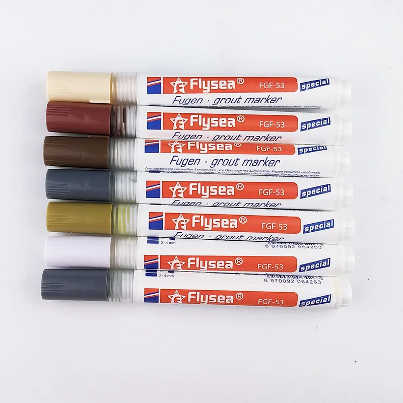Waterproof Tile Gap Repair Color Pen White Refill Grout Mouldproof Filling Agents Wall Porcelain Bathroom Paint Cleaner | Обустройство
