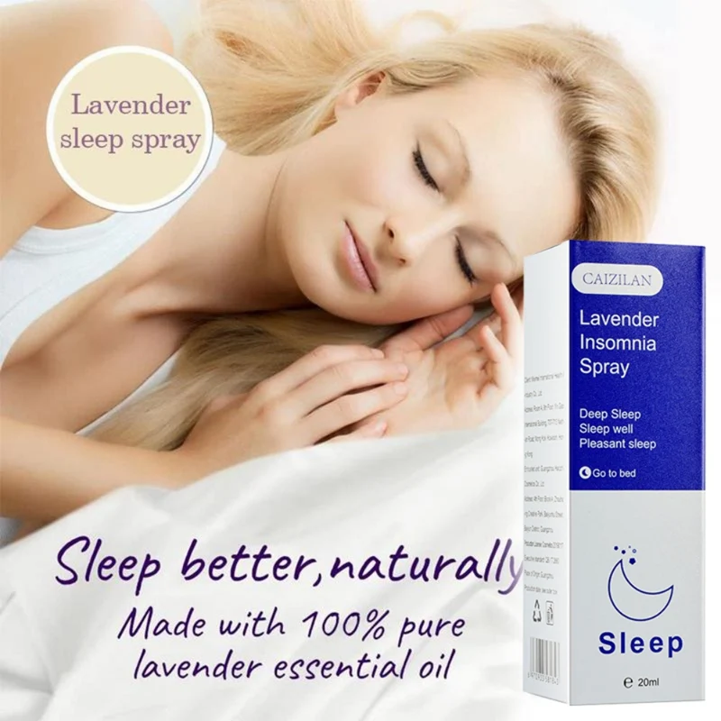 

Lavender Pillow Sleep Spray Insomnia Essential Oil Soothe Sleep Deep Sleep Enjoyable Sleep Insomnia Therapy Sleep Aids Spray