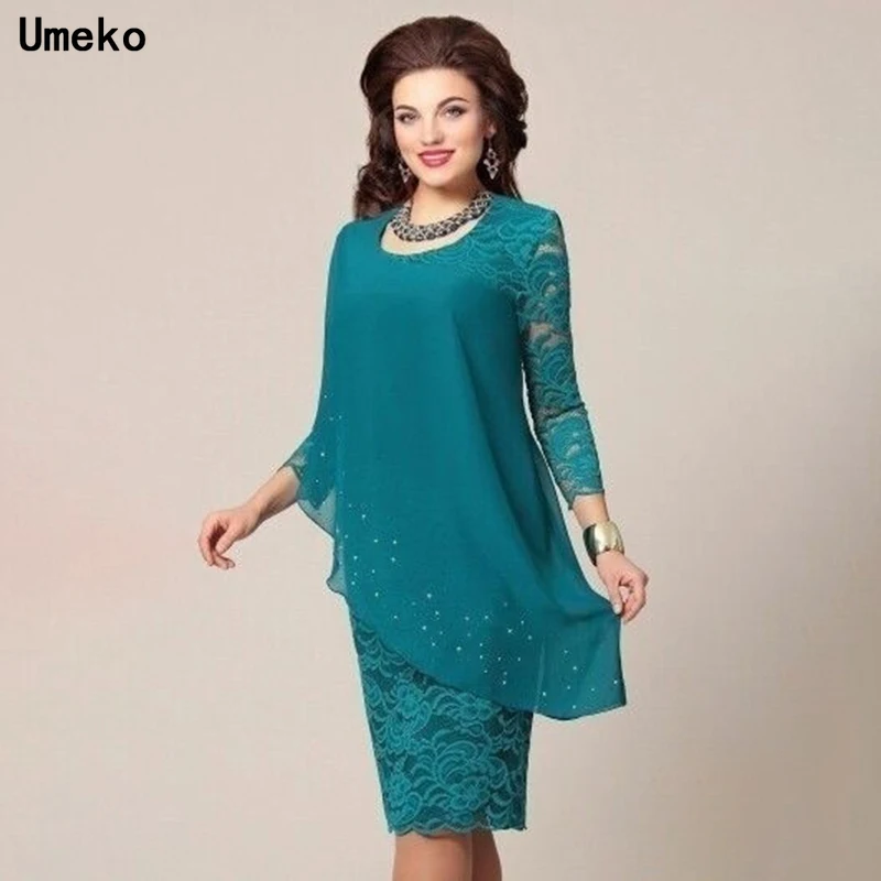 Весенне-осеннее женское Модное Элегантное официальное платье стразы с длинным