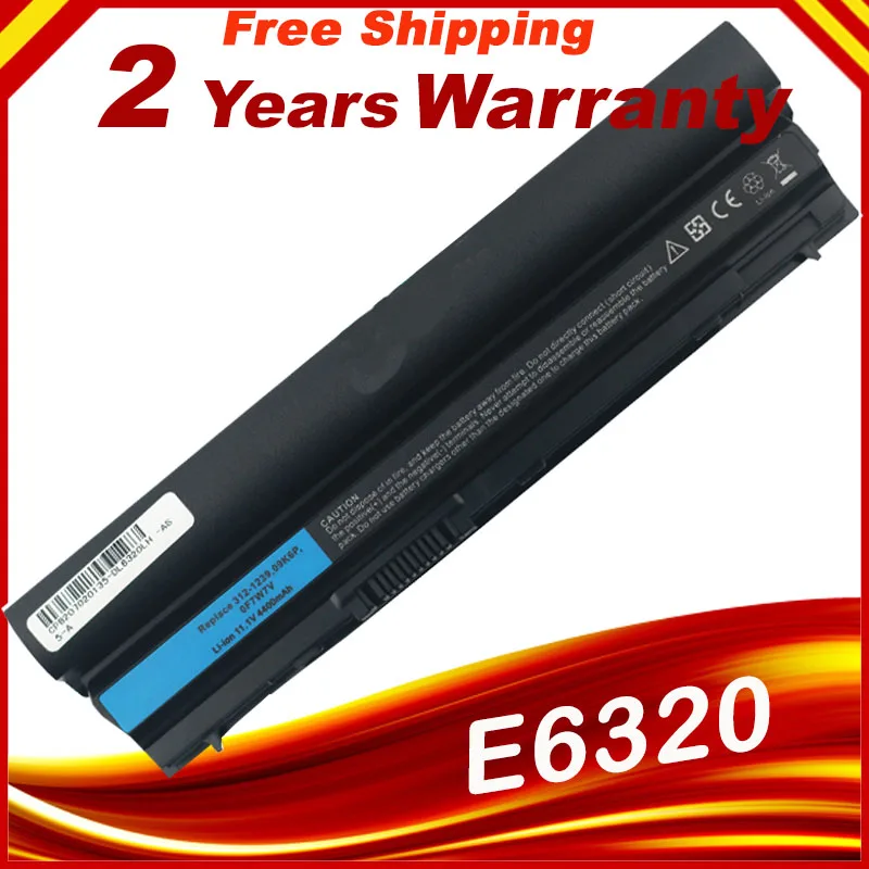 Аккумулятор RFJMW для ноутбука DELL Latitude E6320 E6330 E6220 E6230 E6120 FRR0G KJ321 K4CP5 J79X4