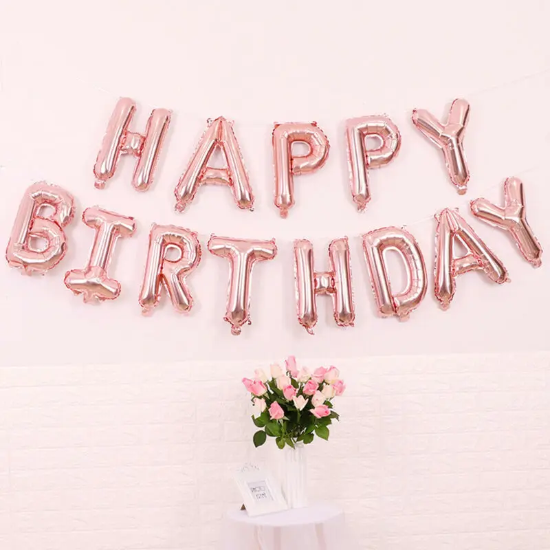 16-дюймовые буквы детское украшение для вечеринки в честь Дня Рождения | Дом и сад