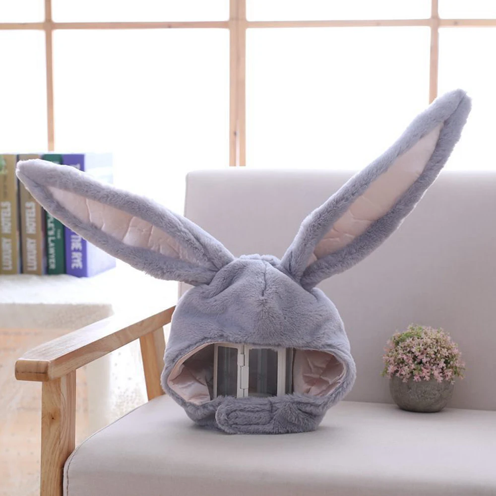 2018 модные шляпы для вечеринок шляпа с заячьими ушками милая плюшевая шапочка