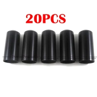 20pcs new wireless microphone cover battery screw on cap cup back cover for shure pgx24 slx24 sm58 beta58 handheld