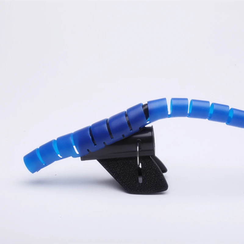 1 м 3 фута Кабельный органайзер для обмотки проводов спиральная трубка намотки