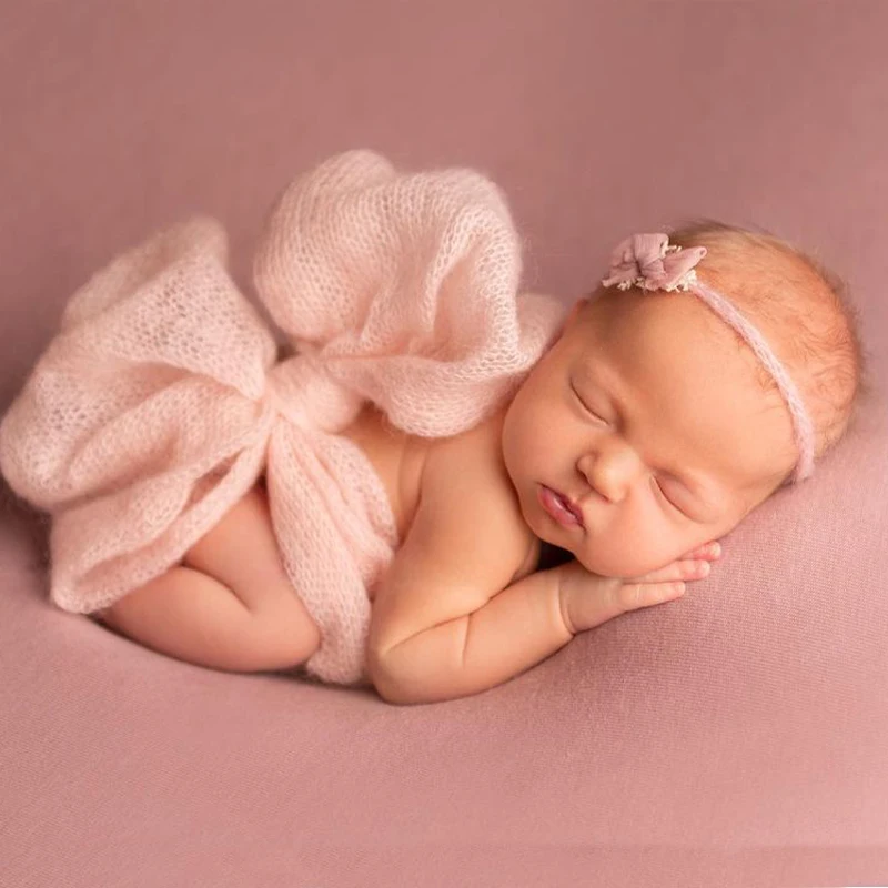 

9colour Newborn Photography Props Bowknot Belt Accessories for Baby Boy Girl Pose Butterfly Photo Shoot Prop
