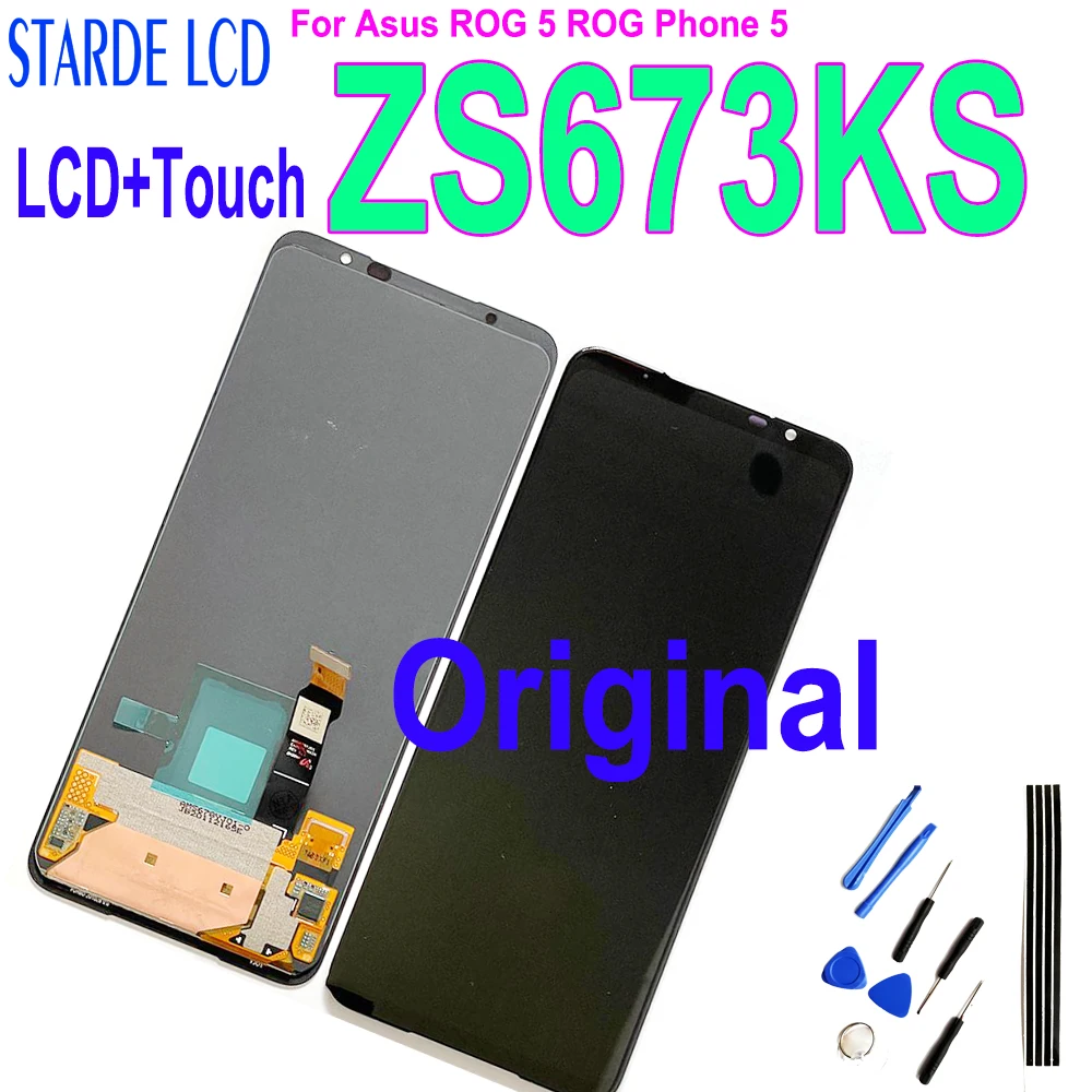 6 78 &quotОригинальный ЖК-дисплей для Asus ROG 5 Phone ZS673KS I005DA LCD | Мобильные телефоны и